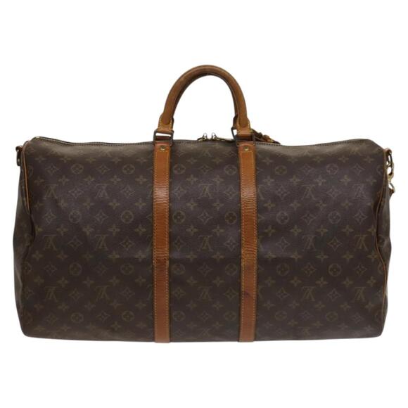 LOUIS VUITTON Monogram Keepall Bandouliere 55 Boston Bag M41414 - Picture 2 of 16
